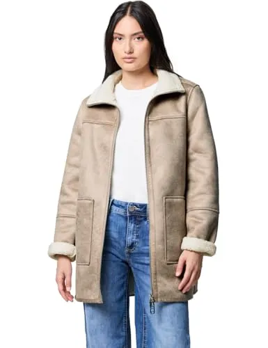 Street One Studio Damen Jacke mit Teddy-Details