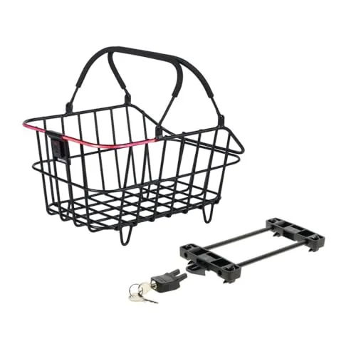 Basil Hinterradkorb CentoAlu Nordlicht, 46 x 34 x 25,5 cm