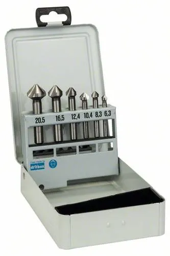 Bosch Accessories Kegelsenker-Set 6-teilig