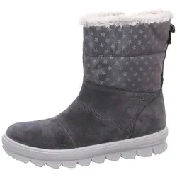 Superfit FLAVIA - warme Gore-Tex Schneestiefel für Mädchen, GRAU 2000, 33 EU - Stiefel für Mädchen mit warmem Futter und wasserdichter Gore-Tex-Technologie, perfekt für kalte Wintertage.