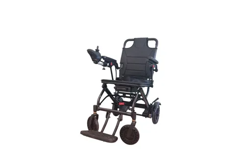 ENEWAY ElectricWheelChair-33 - Kompakter Elektrorollstuhl - Behinderten-Bedarf: Der klappbare Elektrorollstuhl EWC-33 bietet eine einfache Einhandbedienung und einen kleinen Wendekreis für optimale Mobilität im Innen- und Außenbereich.
