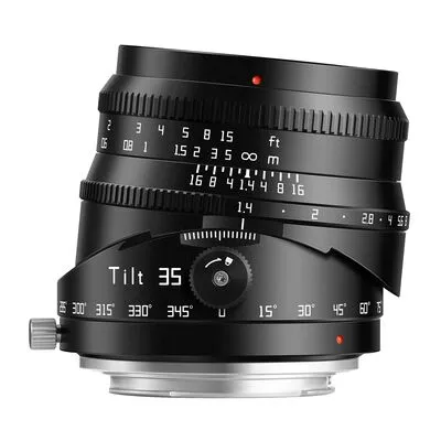 TTArtisan 35mm f1.4 Tilt für Fuji X (APS-C) - Objektive mit Tilt-Funktion für kreative Fotografie, die faszinierende Miniaturlandschaften erzeugt - ideal für einzigartige Perspektiven.