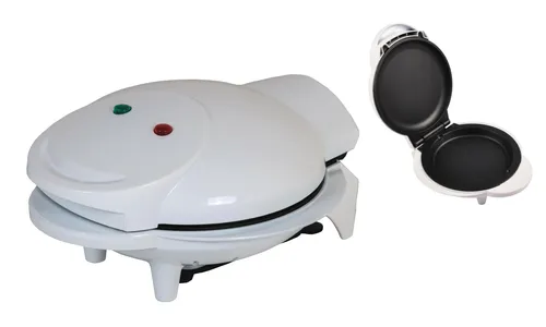 BURI Mini Pizzagrill – Vielseitiger Pizzamaker - Kompakter Mini Pizzagrill für Pizza, Omelett, Pfannkuchen und mehr. Mit antihaftbeschichteter Oberfläche und hitzebeständigem Gehäuse – ideal für schnelle Snacks und einfache Reinigung.