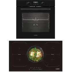KB ELEMENTS Einbauherd Set mit Induktionskochfeld 90cm von KB Elements