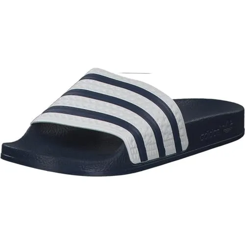 adidas Originals ADILETTE Badesandale blau 37 EU - Badeschuhe in sportlichem Design, ideal für Schwimmen und Freizeit. Fällt klein aus, bitte eine Größe größer bestellen.