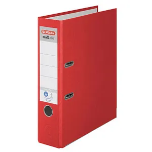 herlitz maX.file nature plus Ordner rot Karton 8,0 cm DIN A4, 1 St.