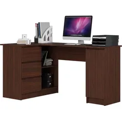 3xEliving Desk Lynna B20 Links WENGÉ