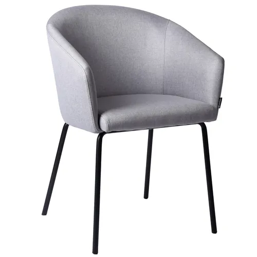 NUVIO Polstersessel, Stoff, grau