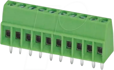 Phoenix Contact 1725672 Schraubklemmblock 4-polig Grün