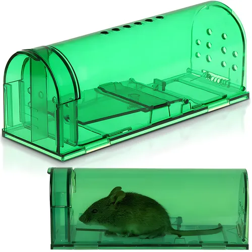 Mausefalle Lebend Lebendfalle Köderfalle Maus Kastenfalle Wiederverwendbar Retoo