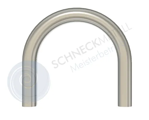 Edelstahl Schweißbogen 180° Grad V2A 42,4mm Rohrbogen Langbogen Rohr Bogen