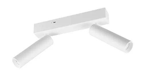 Trio Leuchten LED Spotleuchte Ambala 849210231 - Spotleuchte in Weiß matt mit 2x 5.5 Watt LEDs und einstellbarer Lichtfarbe – ideal für moderne Wohnräume. Flexibel ausrichtbare Spots bieten gezielte Beleuchtung und schaffen eine gemütliche Atmosphäre.