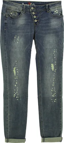 Buena Vista, Malibu, Damen Jeans Hose, Stretchdenim, blue used, S 27991