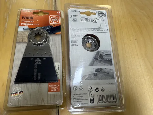 Fein Starlock ECut Long-Life-Sägeblatt L50 B35 VE5 von Fein