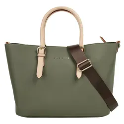 bugatti Shopper Ella - Olivgrüner Shopper - Stylischer Shopper in Olive, ideal für den Alltag und umweltfreundlich durch nachhaltige Materialien.
