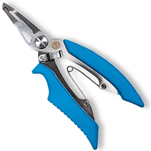 Sprengringzange Angeln LMAB, Angel Sprengring Zange mit Schnurschere