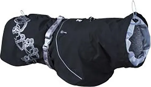 Hurtta Drizzle Regenmantel, Farbe:schwarz, Größe:35