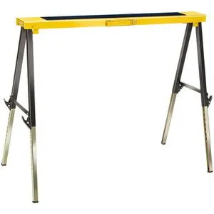 Falt-Arbeitsbock MB 120 KH - Vielseitiger Unterstellbock - Werkstatteinrichtung mit höhenverstellbaren Füßen bis 83 cm, ideal für Baustellen und Werkstätten. Platzsparend klappbar und bis 120 kg belastbar.