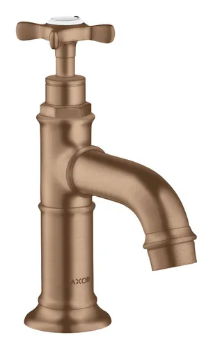 Axor Montreux Standventil 50 mit Kreuzgriff in gold von AXOR