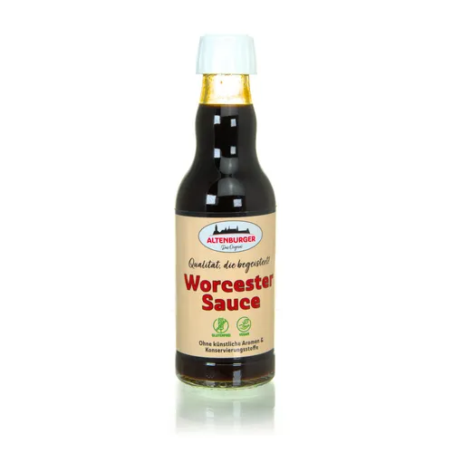 Altenburger Worcester Sauce zum Würzen, Verfeinern, Abschmecken 200ml