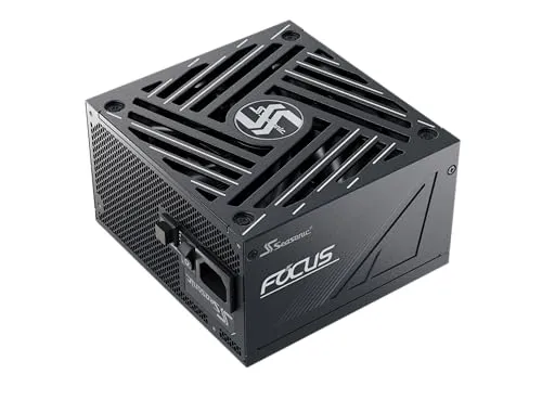 Seasonic Fokus GX ATX 3 - 750W Netzteil, hohe Effizienz und zuverlässige Leistung für Gaming-PCs und Workstations
