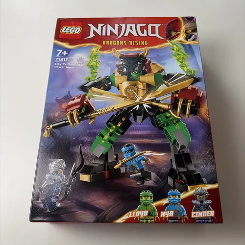 LEGO® Ninjago 71817 Lloyds Elementarkraft-Mech - LEGO Ninjago Set mit 253 Teilen, ideal für Fans ab 7 Jahren. Erlebe spannende Abenteuer mit Lloyd und seinen Freunden in diesem beeindruckenden Mech!