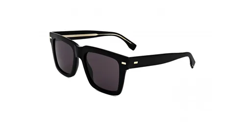 HUGO BOSS BOSS 1442/S 807 BLACK Herren Sonnenbrille - Elegante Herren Sonnenbrille mit schwarzem Acetat-Rahmen und grauen Gläsern. 100% UV-Schutz und modernes Design, ideal für jeden Anlass. Perfekte Wahl für stilbewusste Männer.