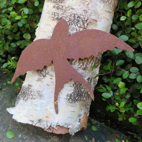 Schwalbe Vogel Edelrost Rost Gartendekoration Deko Garten Gartendeko 160787