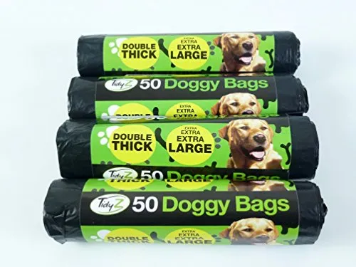 Extra große Hundekotbeutel, extra stark – 200 Stück