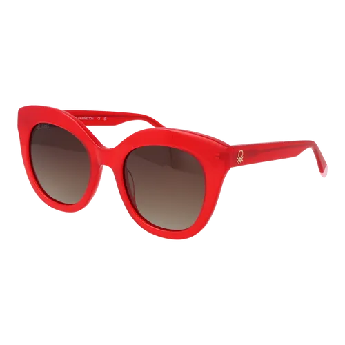 Benetton Sonnenbrille BE5090 255 52 Damen in rot von Mondottica