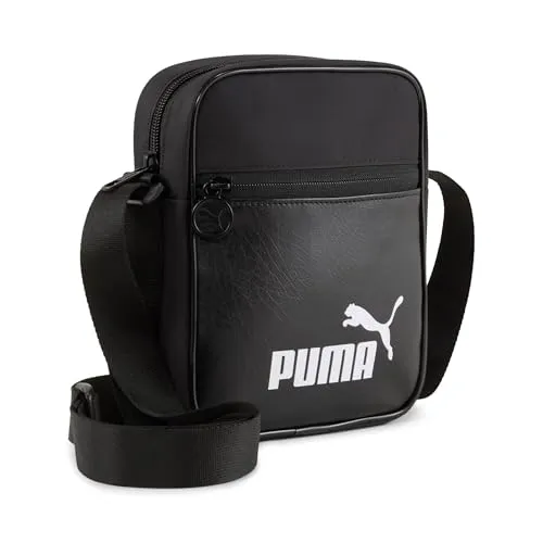 PUMA Campus Tragbare Umhängetasche Schwarz in schwarz von PUMA