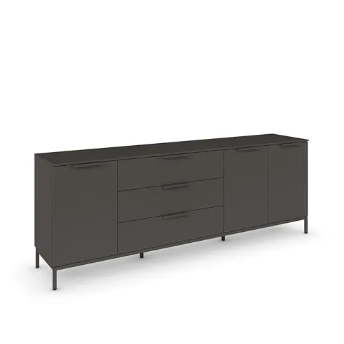 rauch FLIPP Kombikommode 200 cm in grau von Rauch Möbel