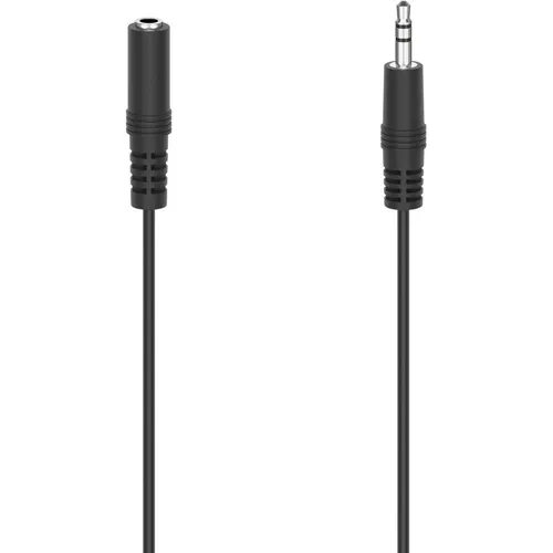 Hama Audio-Kabel, 3,5-mm-Klinken-Stecker/Kupplung, Stereo, 5,0 m (5 m, AUX Kabel) (00305030)