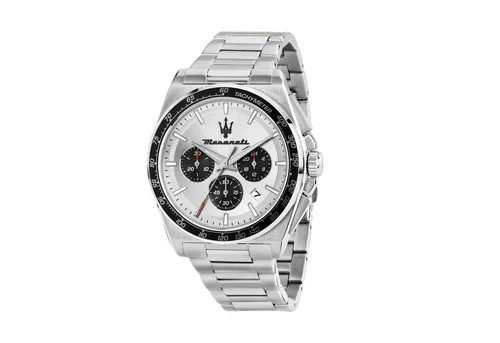 MASERATI Chronograph R8873652006 - Hochwertige Armbanduhr mit Miyota JS25 Chronographen-Uhrwerk, 10 ATM wasserdicht, elegantes Design und Teilpoliertes Edelstahlband - ideal für stilbewusste Männer.