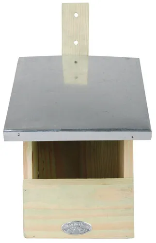 degawo Nistkasten Nistkasten Rotkehlchen Rotschwänzchen Brutkasten Vogelhaus grün Holz