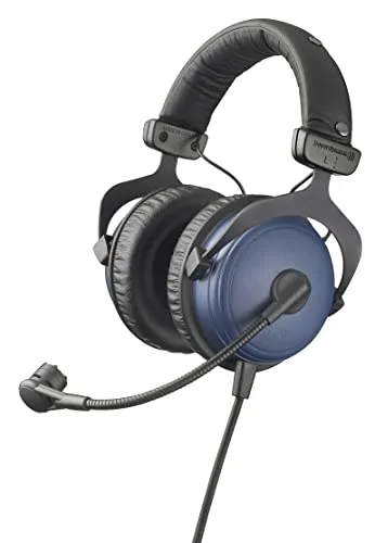 beyerdynamic DT-797-PV-250 Headset - Geschlossenes Kopfhörer-Headset mit Nieren-Kondensatormikrofon, hervorragende Umgebungsgeräuschdämpfung und flexibles Schwanenhalsmikrofon für professionelle Anwendungen.