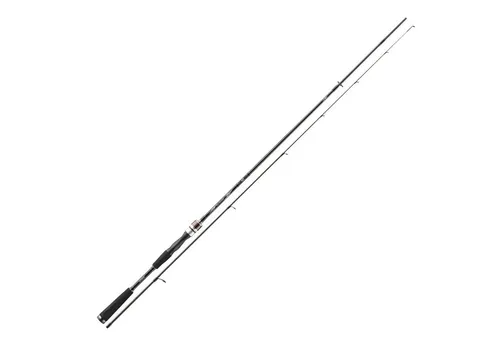 DAIWA Exceler Spin Solid Tip 2,25m - Angelrute für Süßwasserangeln, extrem leicht und stabil, ideal für Barsch und Forelle, mit extra schneller Rutenaktion und langlebigem Kohlefaser-Material.