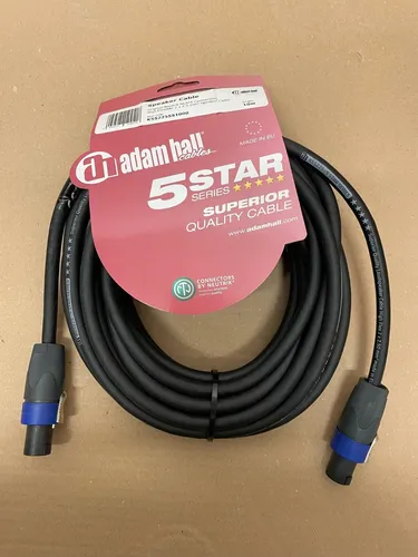 Adam Hall Lautsprecherkabel 10m Neutrik Speakon K5 S225 SS 1000