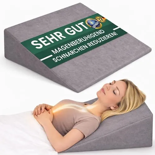 DYNMC you Keilkissen für Bett & Sofa – Ergonomisches Komfortkissen für vielseitige Anwendung
