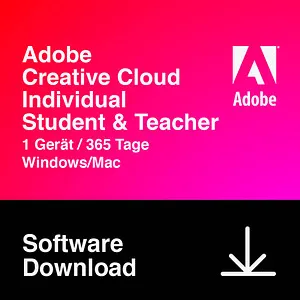Adobe ESD Creative Cloud for Individuals Student & Teacher Software Vollversion (Download-Link)