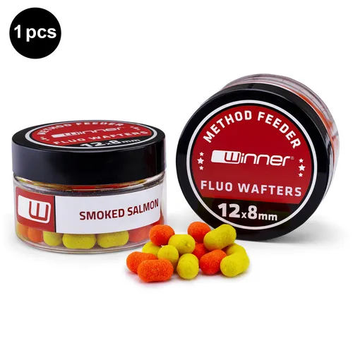 Method/Feeder Fluo Wafters 20g Räucherlachs