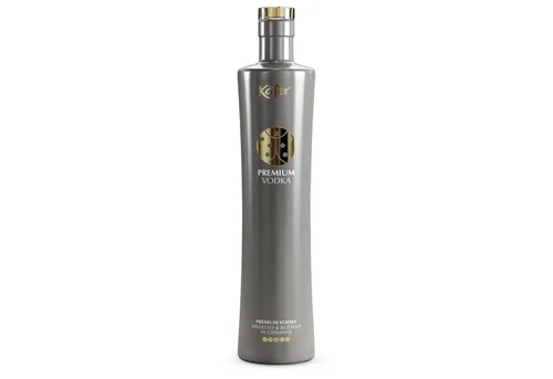 Käfer Premium Vodka 0,7 l – Traditionell destilliert und mild im Geschmack - Premium Vodka aus regionalem Weizen, im Kupferkessel gebrannt. Ideal für Cocktails oder pur auf Eis, mit einem Alkoholgehalt von 40 % Vol. Perfekt für besondere Anlässe!