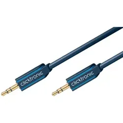 Clicktronic Casual MP3 Audiokabel(Klinken-Stecker/Klinken-Stecker) (3,5mm), 1,5m