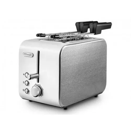 Longhi CTX2203 Toaster 550 W - Toaster mit 550 W Leistung, ideal für knuspriges Toasten und perfekte Bräunung, passt in jede Küche.