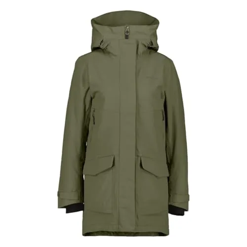 Didriksons Frida Parka Winterjacke Damen - Funktionsjacken, wasser- und winddicht mit taillierter Silhouette für eleganten Look und optimalen Schutz an kalten Tagen.