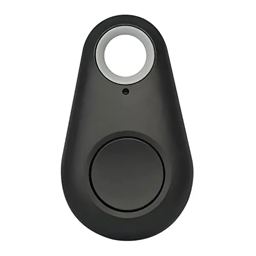 Retoo Schlüsselfinder Bluetooth Schwarz - Multifunktionaler Smart Tracker für Schlüssel und Gegenstände - Schlüssel- & Gegenstandsfinder mit Bluetooth 4.0, 25 m Reichweite und App-Steuerung. Ideal für die einfache Wiederfindung Ihrer Wertsachen und bietet zusätzliche Funktionen wie Kamera- und Diktiergerätsteuerung.