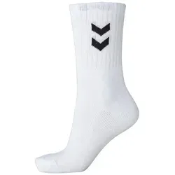 hummel Sportsocken Basic Socken (3-er Pack) 12 (41-45) in weiß von hummel