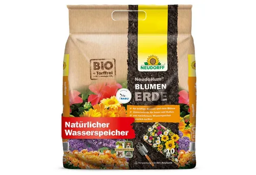 Neudorff Pflanzerde NeudoHum BlumenErde 10 Liter