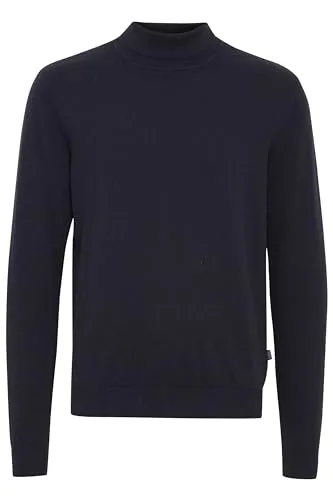 CASUAL FRIDAY CFKarl 0104 Roll Neck Knit Pullover - Dark Navy Melange, Größe 3XL - Eleganter Rollkragenpullover aus 100% Baumwolle im Regular Fit, ideal für stylische Outfits und angenehmen Tragekomfort.