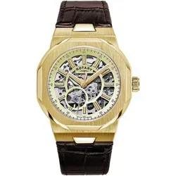 Rotary GS05418/03 Regent Automatik Herrenuhr 40mm 10ATM - Gold